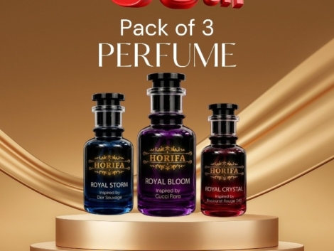 Pack of 3 Luxury Perfumes